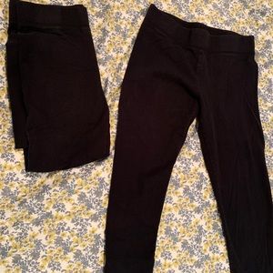 2 Small Long Black Aerie Chill Leggings